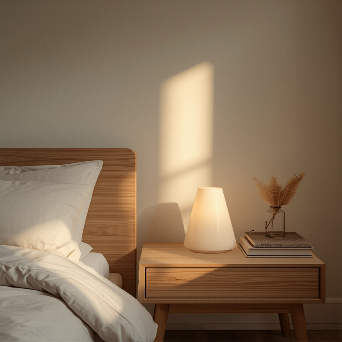 Alabaster Table Lamp | Cone