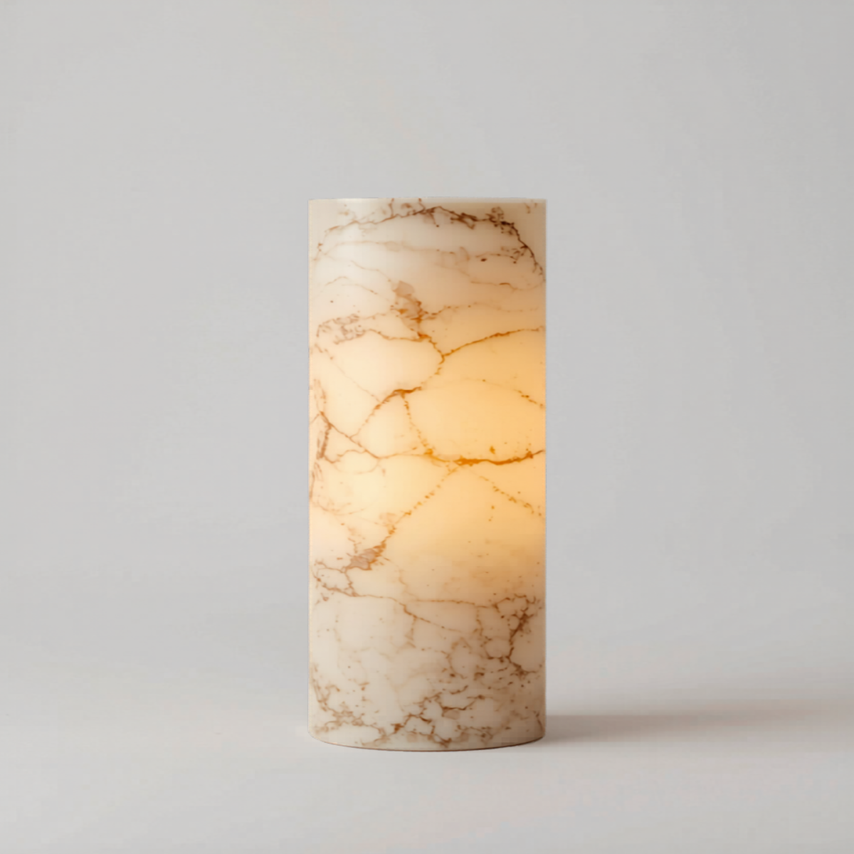 Alabaster Table Lamp | Cylinder