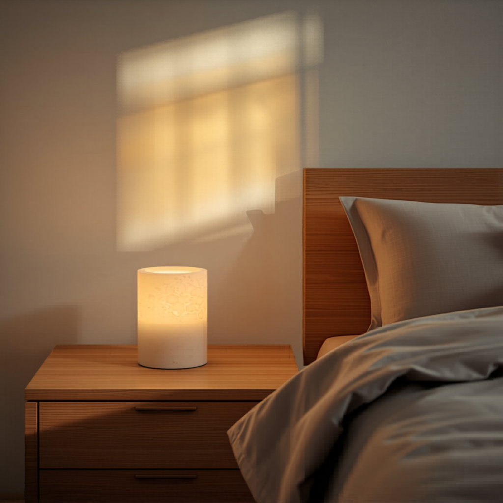 Alabaster Table Lamp | Cylinder