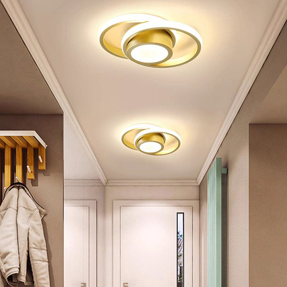 Minimalist Double LED Ceiling Lamp