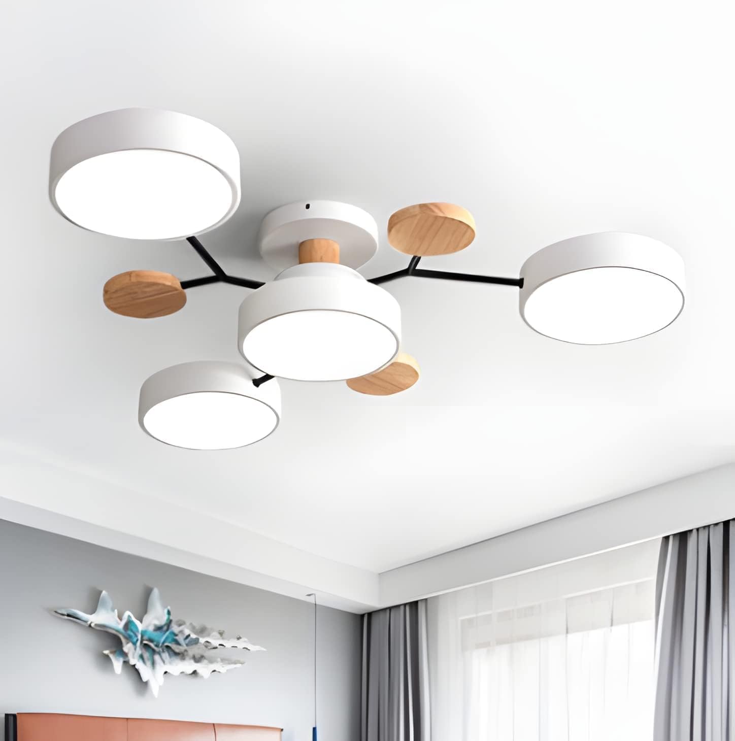 Black Acrylic Ceiling Lamp