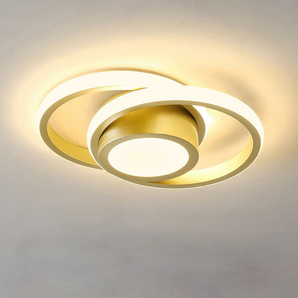 Minimalist Double LED Ceiling Lamp