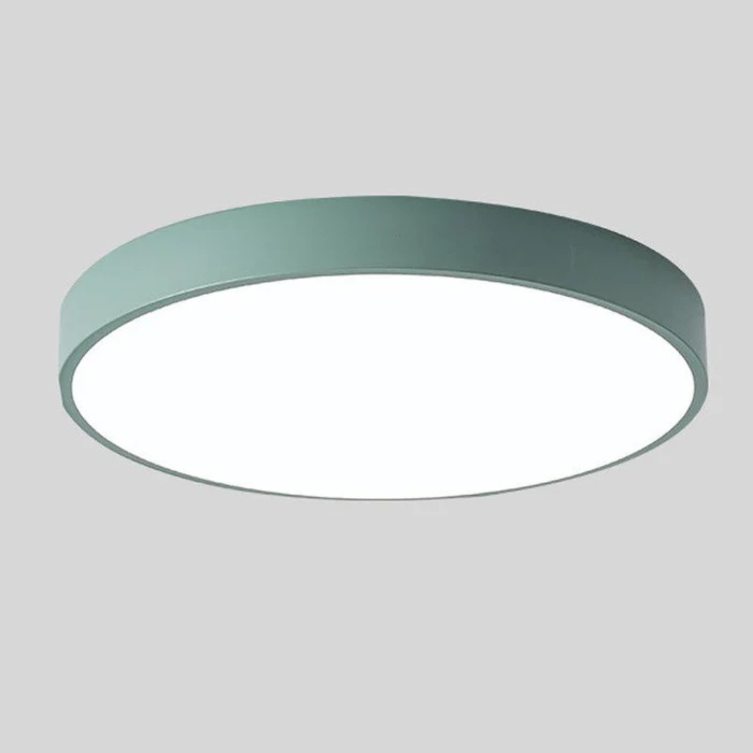 Delos - Scandinavian Wooden LED Ceiling Lamp