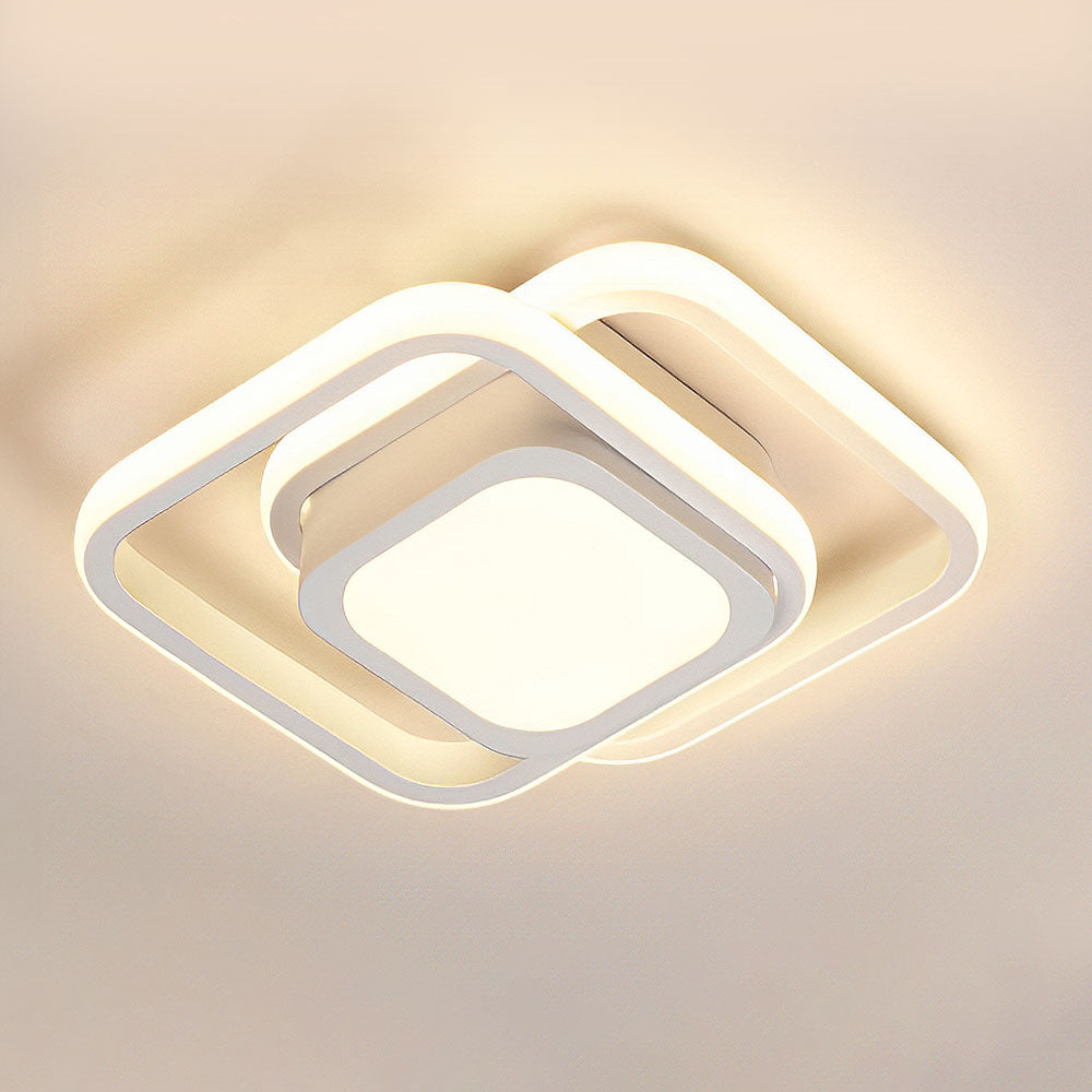 Minimalist Double LED Ceiling Lamp