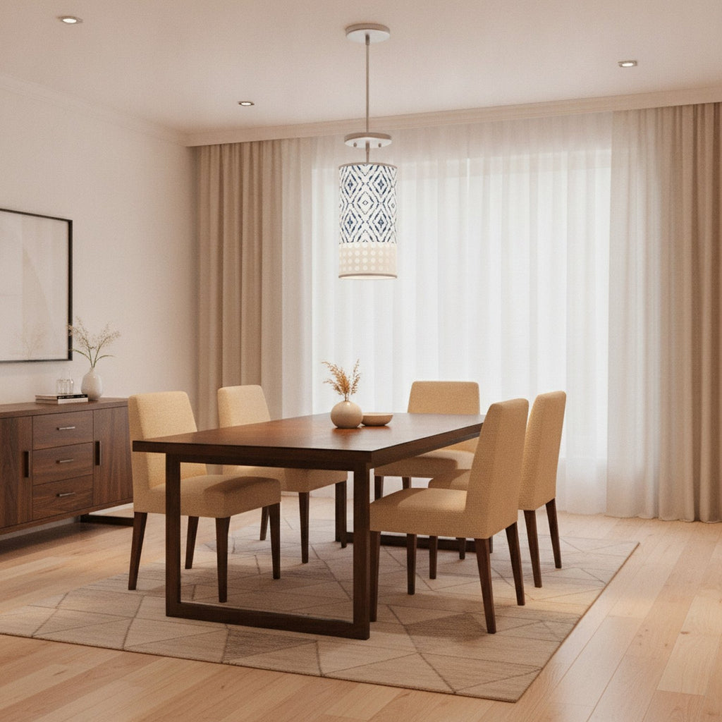 Austin Pendant Light – Ikat Shade - L3