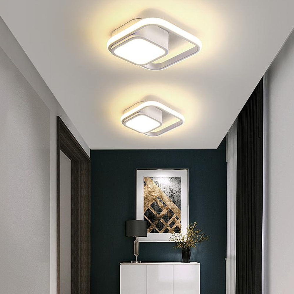 Minimalist Double LED Ceiling Lamp