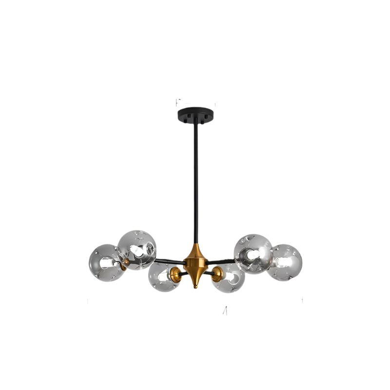 Spherical Glass Chandelier