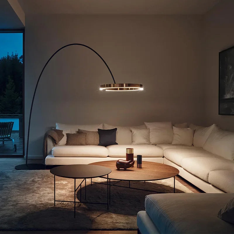 Nordic LED Designer Floor Lamp Fischen