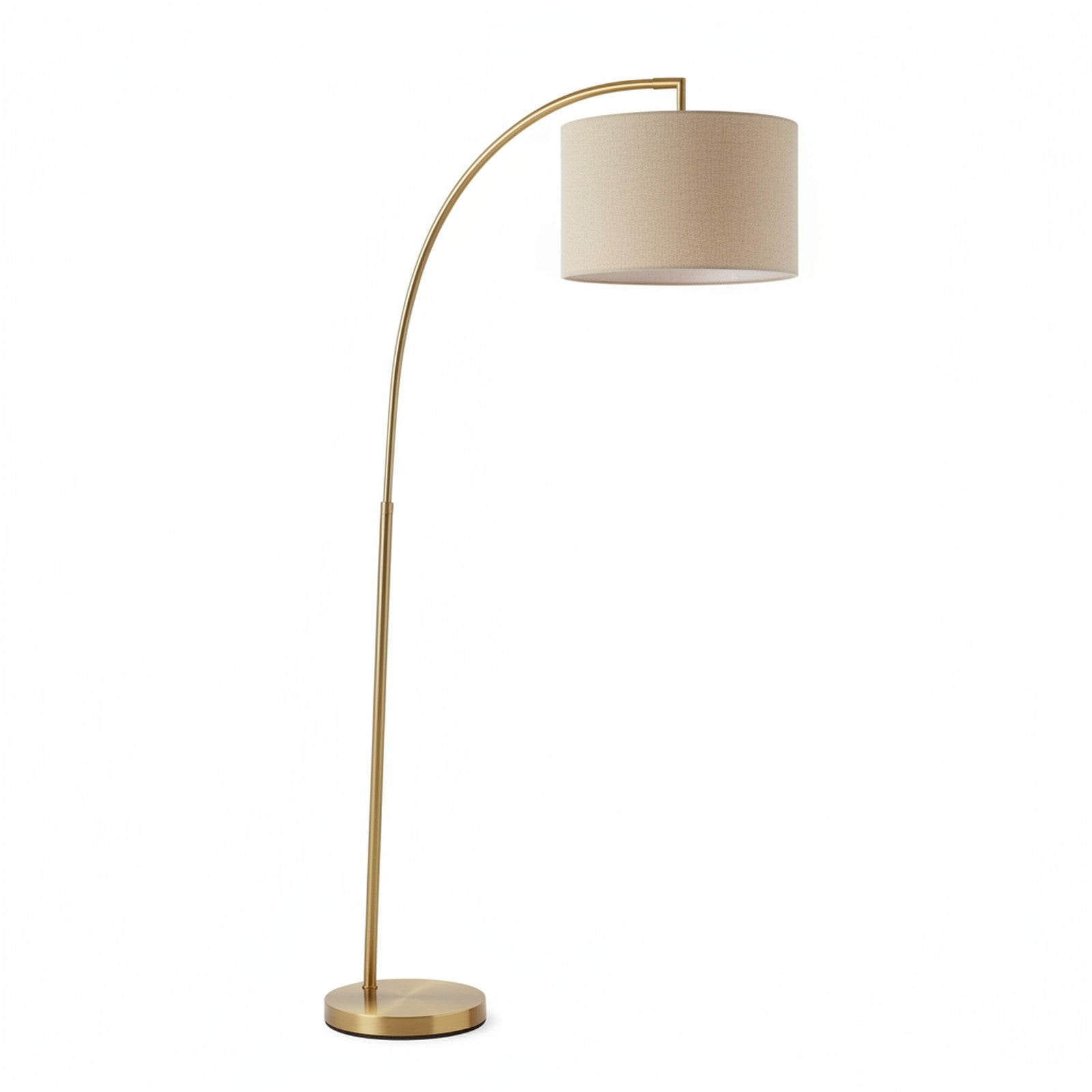 Big Dipper Arc Floor Lamp Brass Finish - Product Image