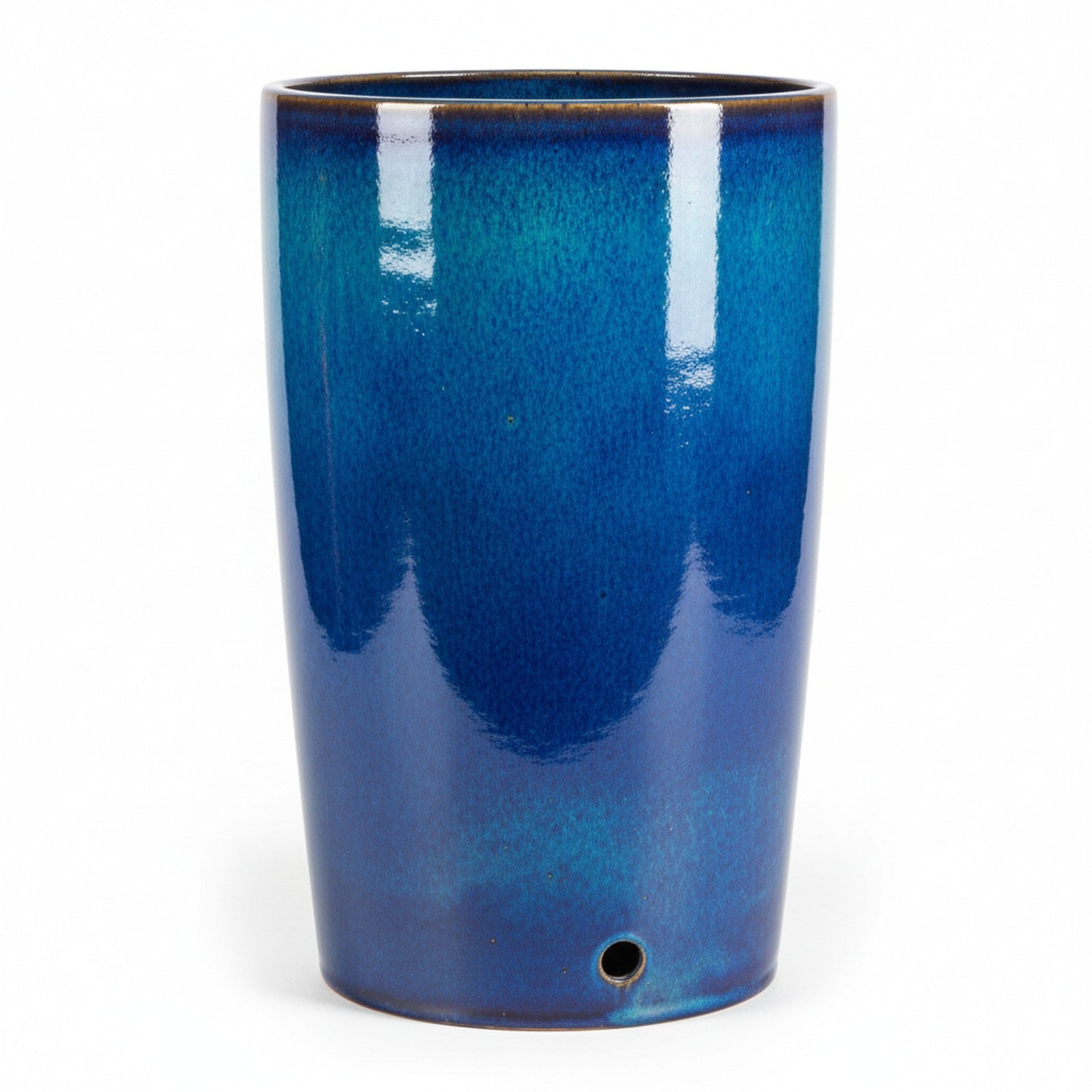 Glazed Ceramic Tall Planter - Product Photo