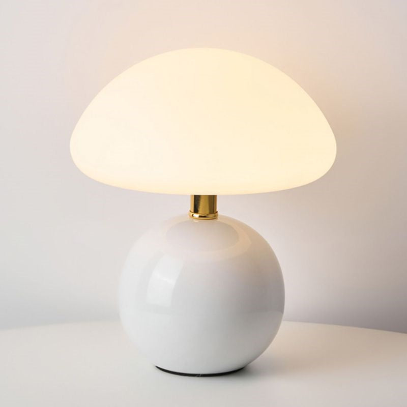 Modern Rechargeable Mushroom Table Lamp