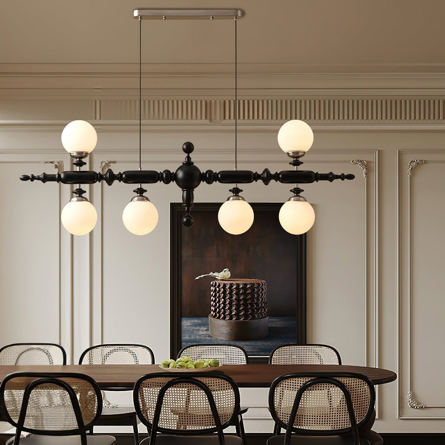 Wooden Cambridge Chandelier