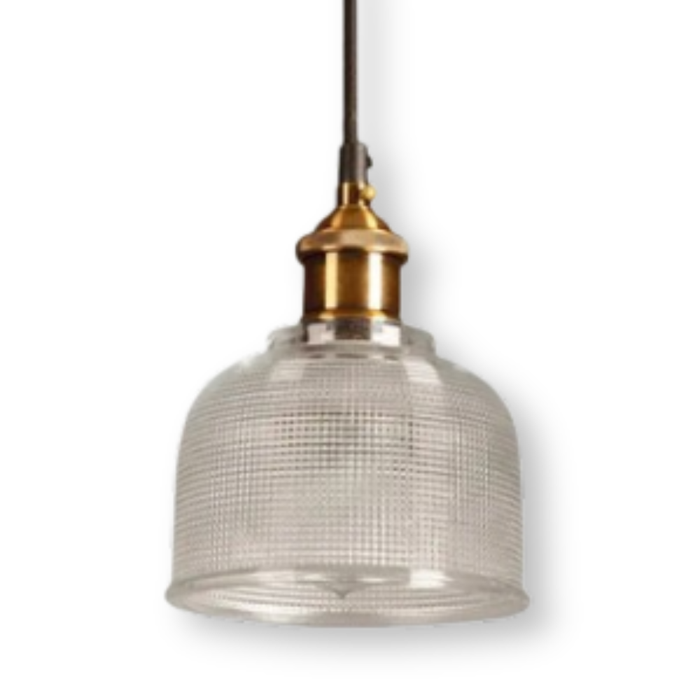 Glossy Bell Ceiling Lamp - Colorful Retro Glass Ceiling Light - Modern Pendant Lamp