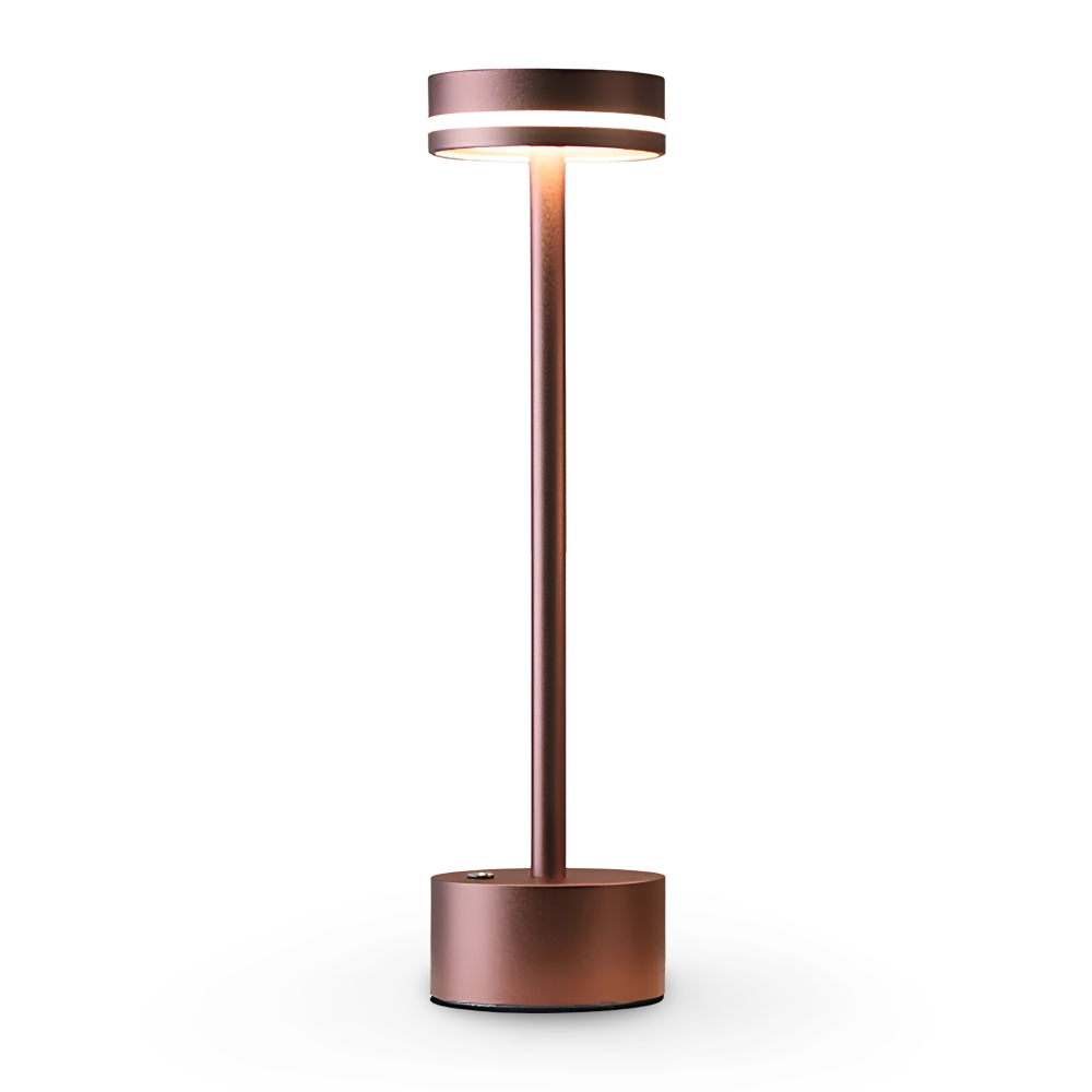 Mantle Touch Lamp - Portable, Rechargeable Table Lamp - Adjustable Light