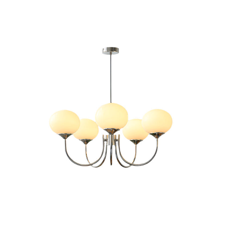 Rose Crystal Chandelier