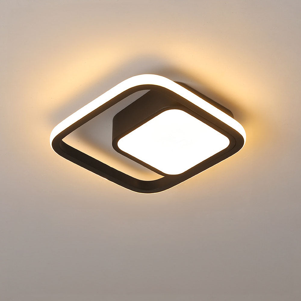 Minimalist Double LED Ceiling Lamp