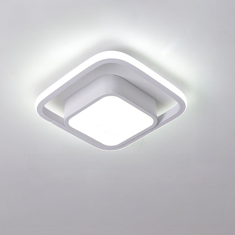 Minimalist Double LED Ceiling Lamp