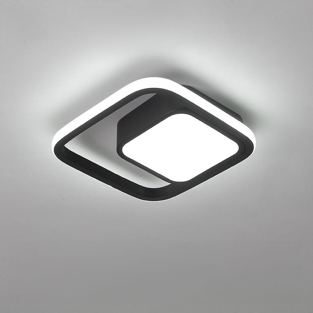 Minimalist Double LED Ceiling Lamp