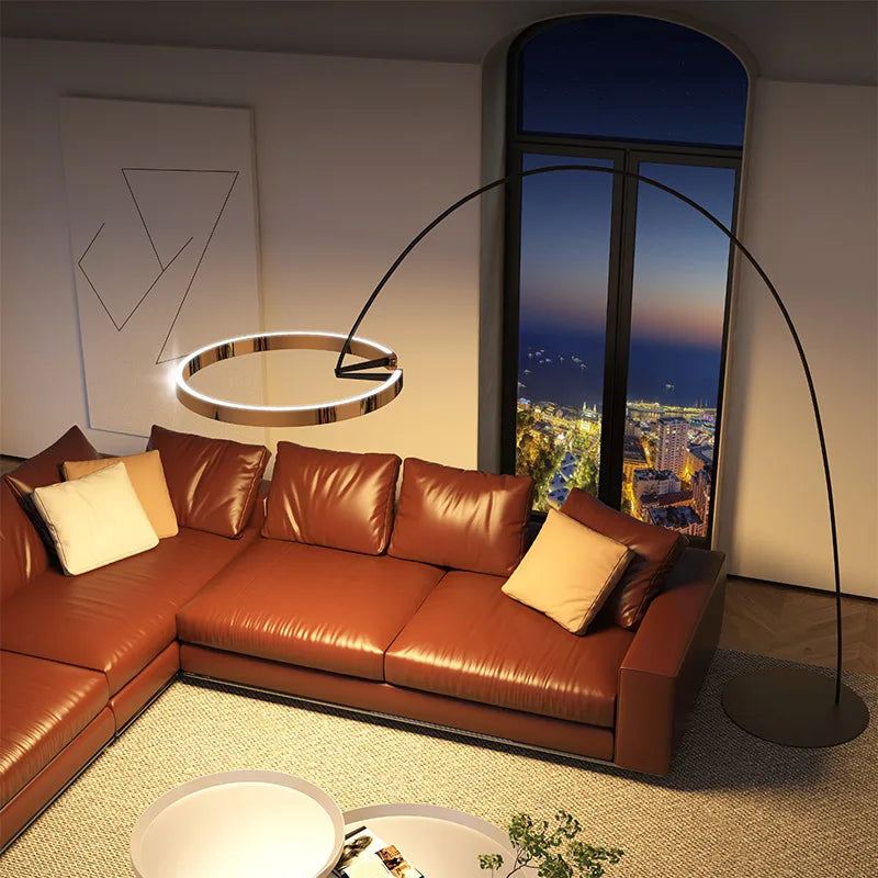 Nordic LED Designer Floor Lamp Fischen