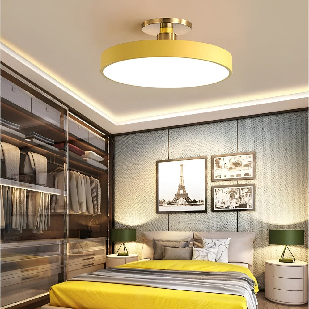 CosmicCircle - Small Round LED Ceiling Lamp