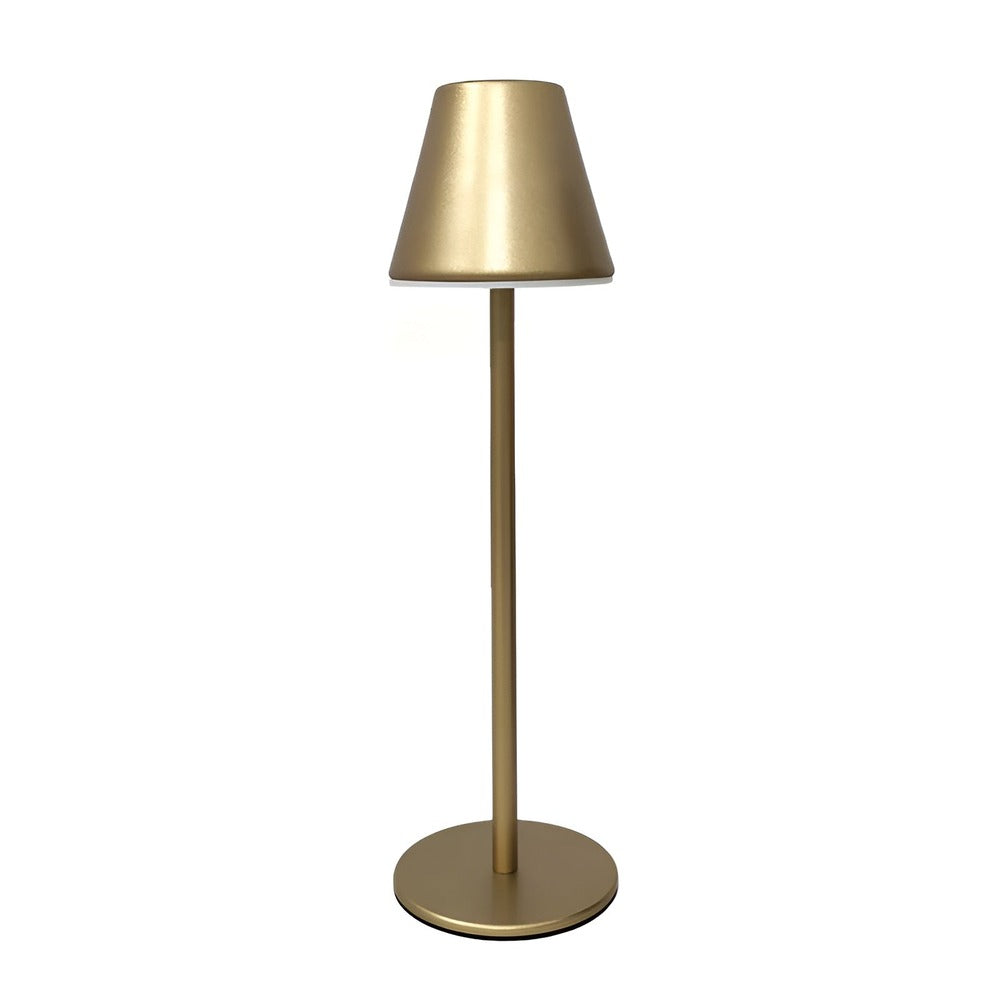 Modern Table Lamp - LED Metal Lamp with Touch Switch and USB Port