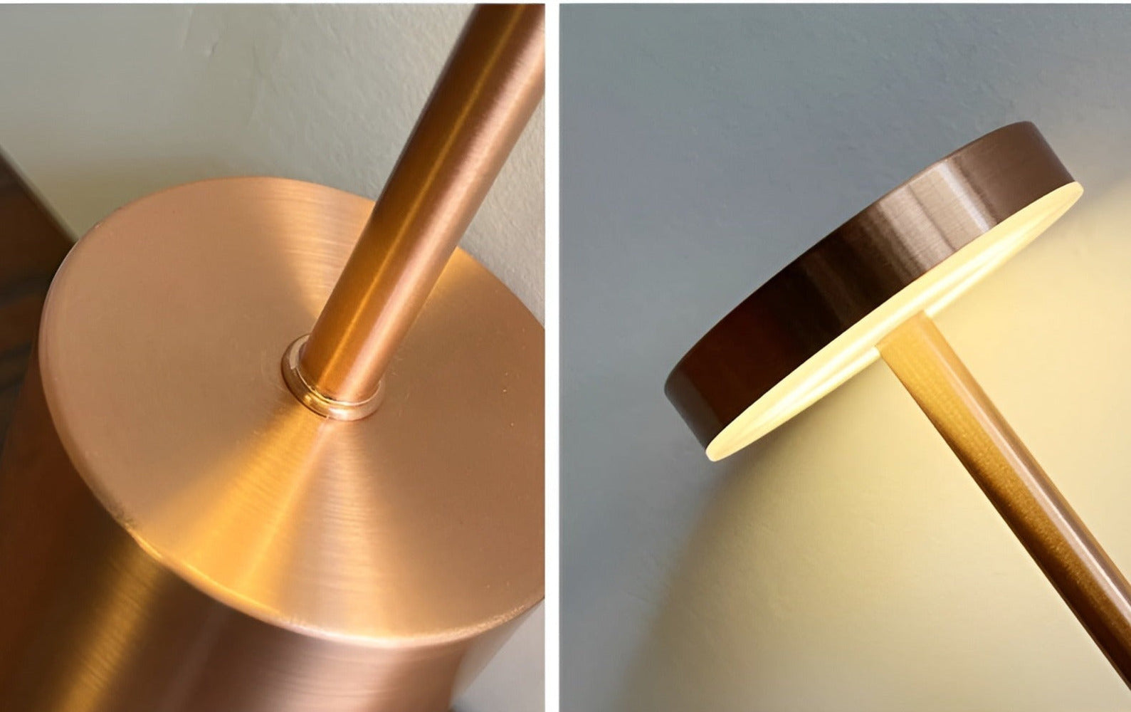 RetroGlow - Retro-Inspired LED Desk Lamp with Wireless and USB Charging