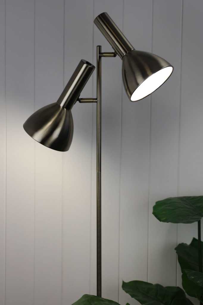 Floor Lamp Twin Light