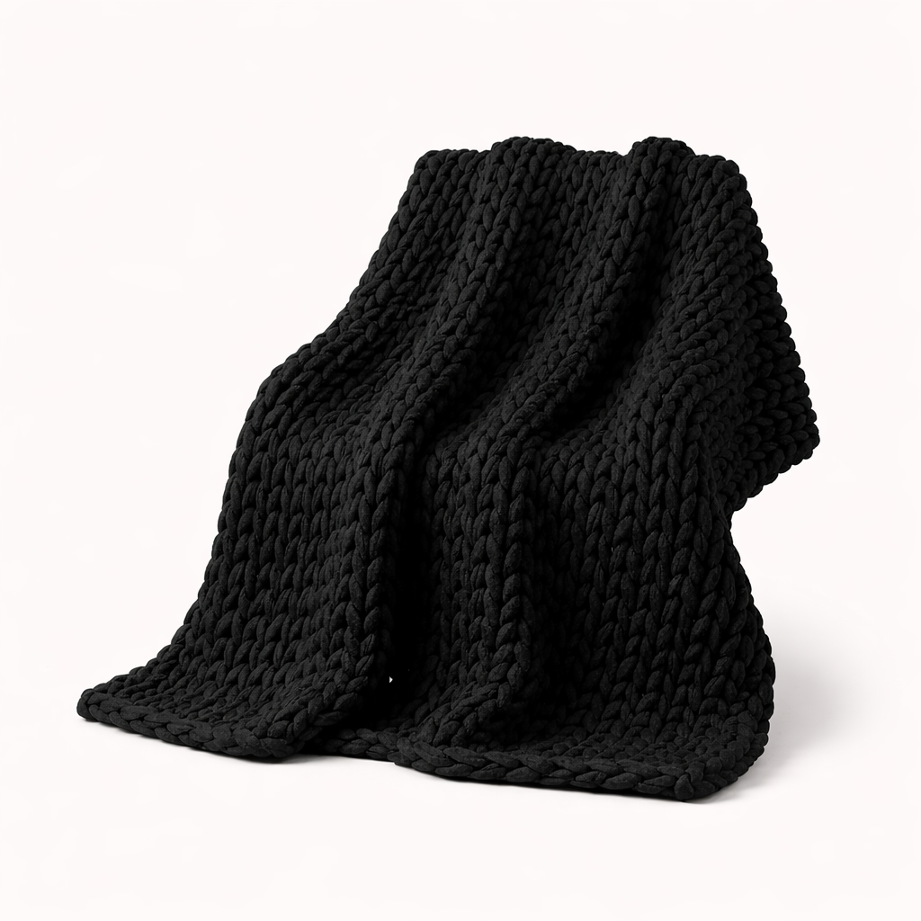 Knitted All-Season Weighted Blanket