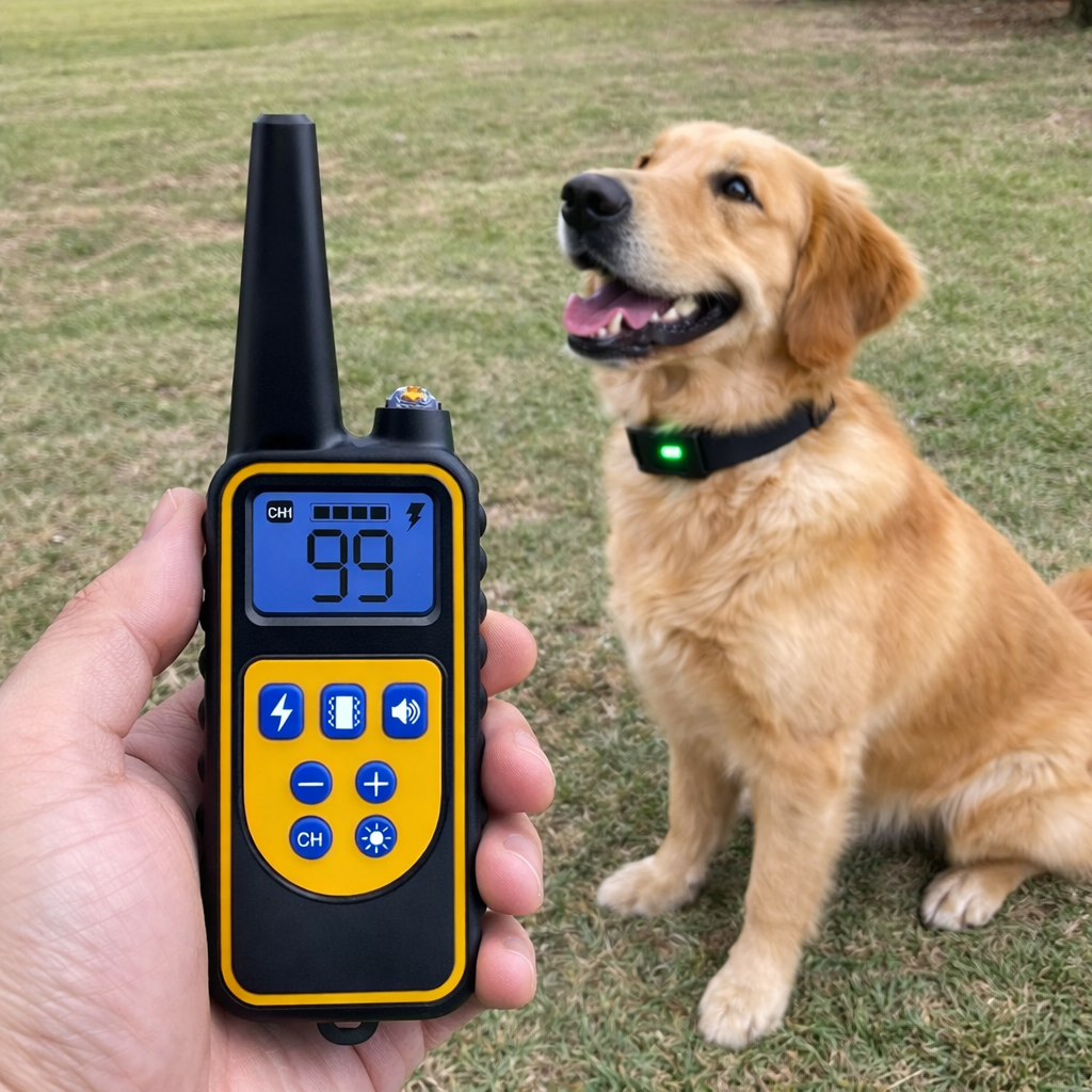 Dog Training Collar With Remote Control