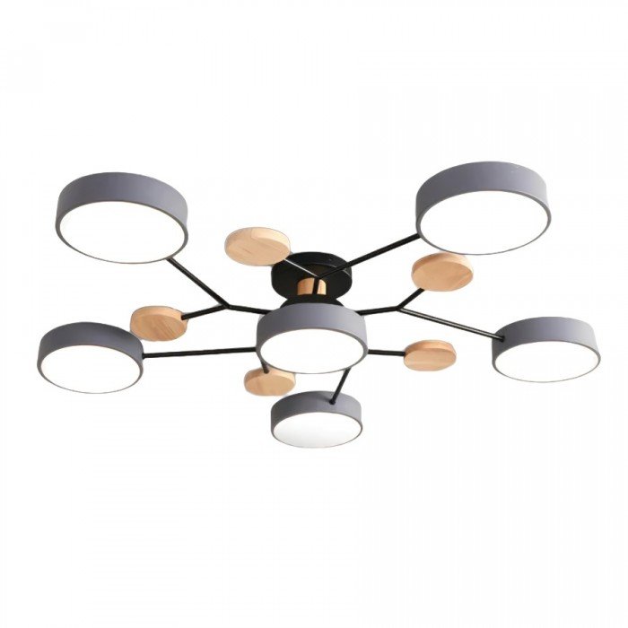 Scandinavian Branching LED Ceiling Lamp