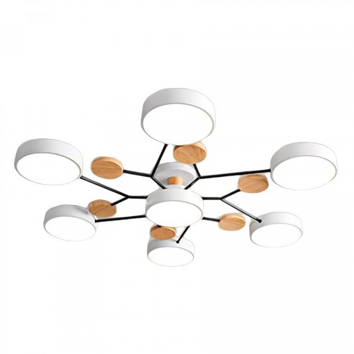 Scandinavian Branching LED Ceiling Lamp