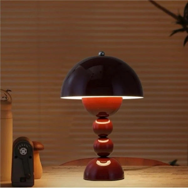 Nordic Floral Table Lamp in Colors