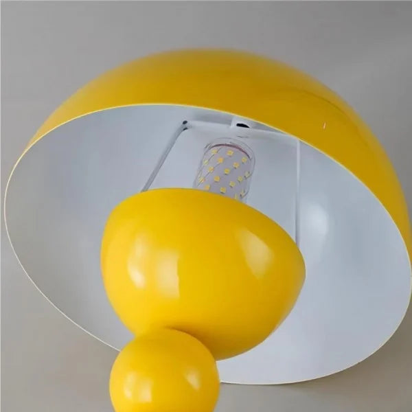 Nordic Floral Table Lamp in Colors