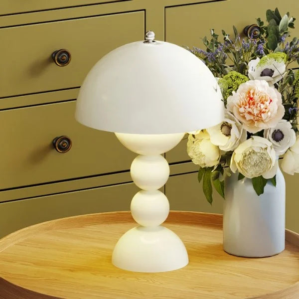 Nordic Floral Table Lamp in Colors