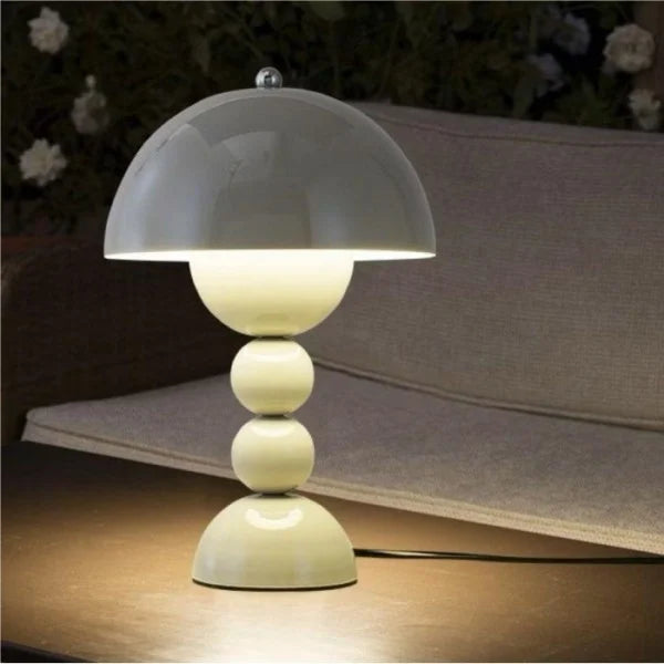 Nordic Floral Table Lamp in Colors