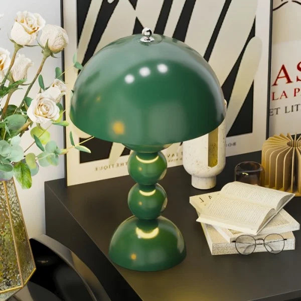 Nordic Floral Table Lamp in Colors