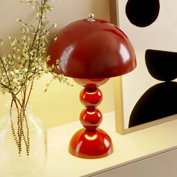 Nordic Floral Table Lamp in Colors