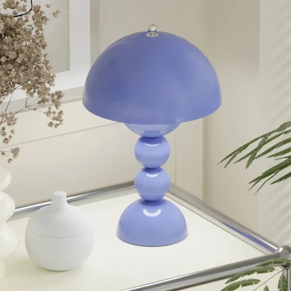 Nordic Floral Table Lamp in Colors