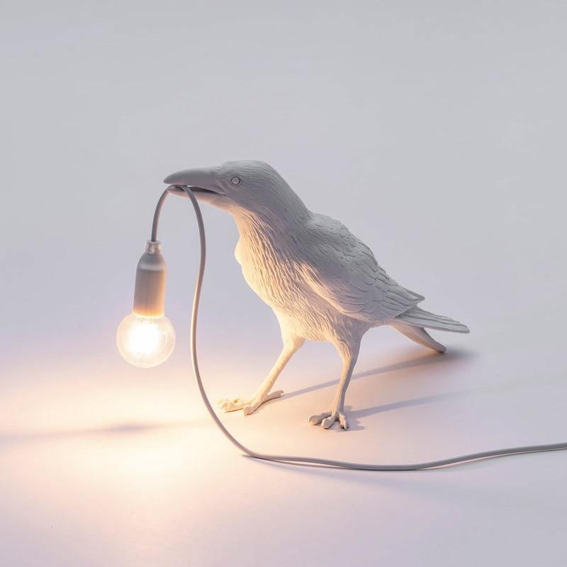 Raven Bird Lamp