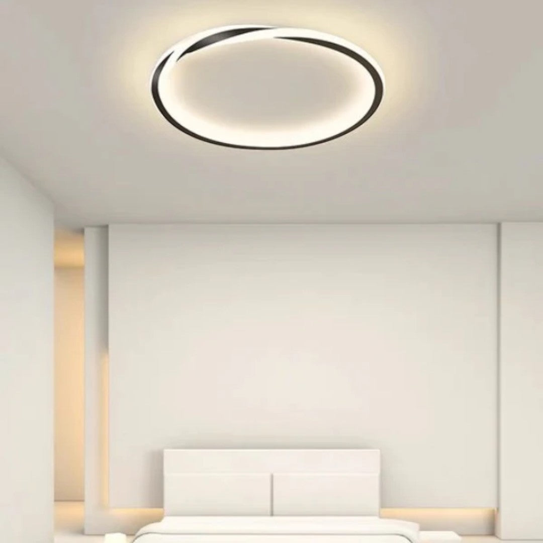 Minimalist Round LED Ceiling Lamp for Bedroom