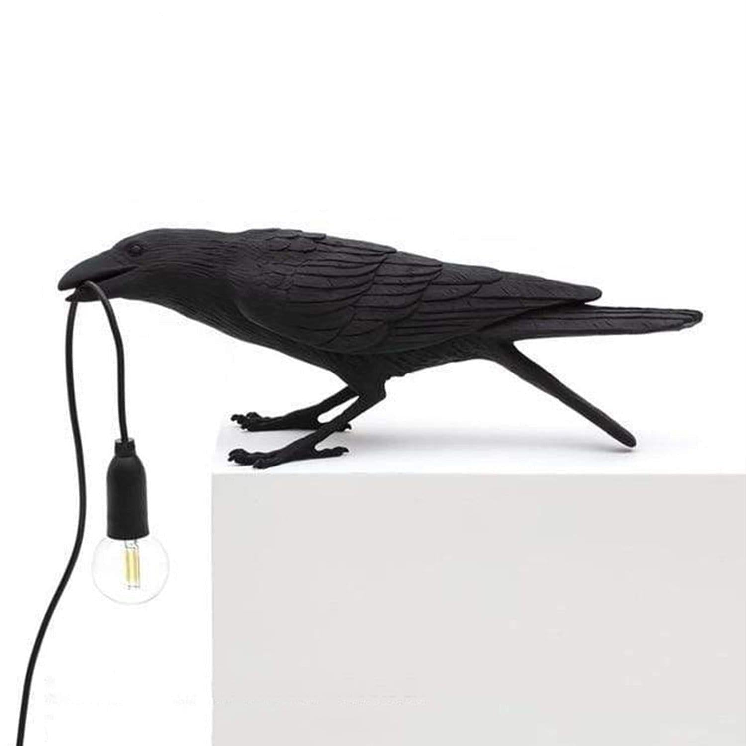 Raven Bird Lamp