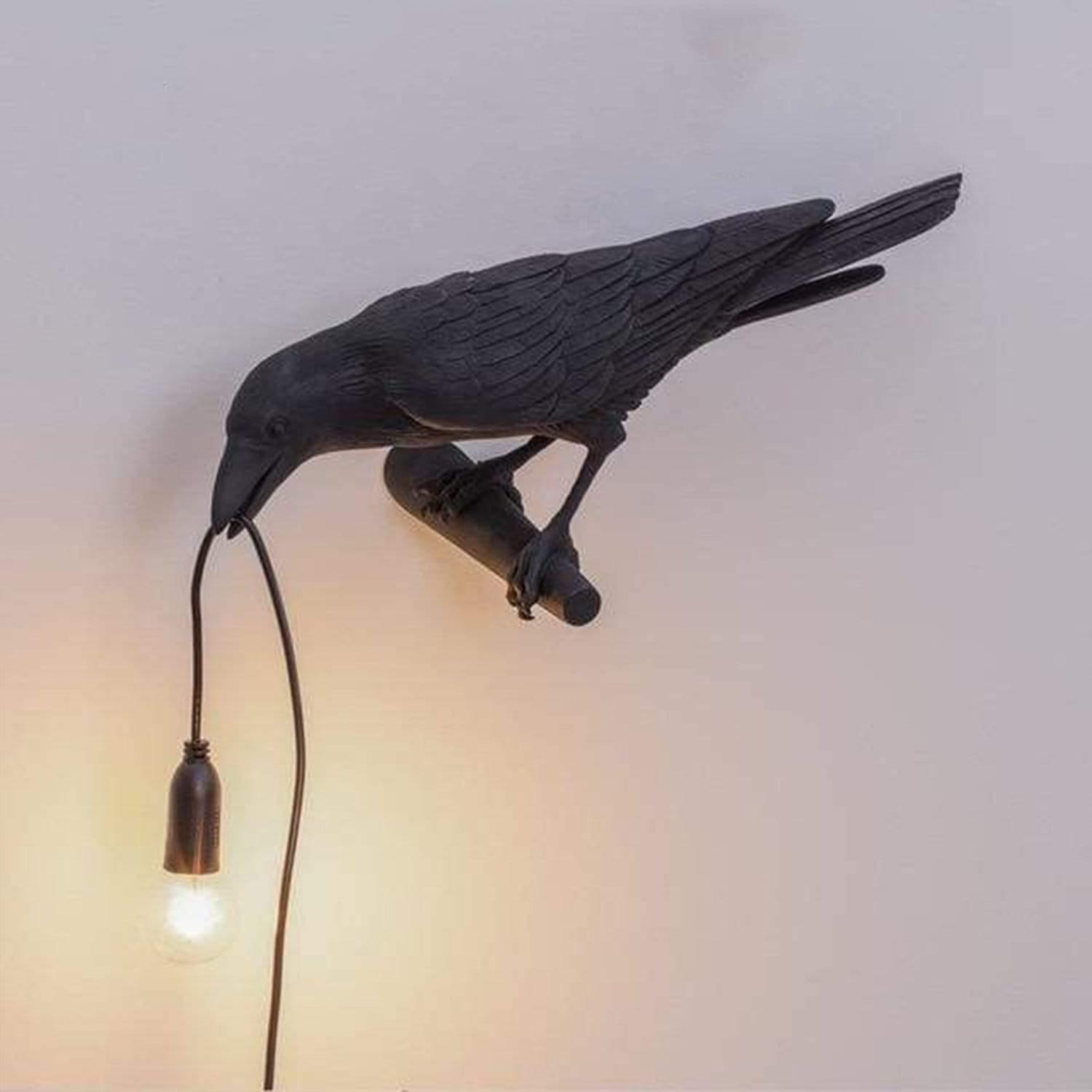 Raven Bird Lamp
