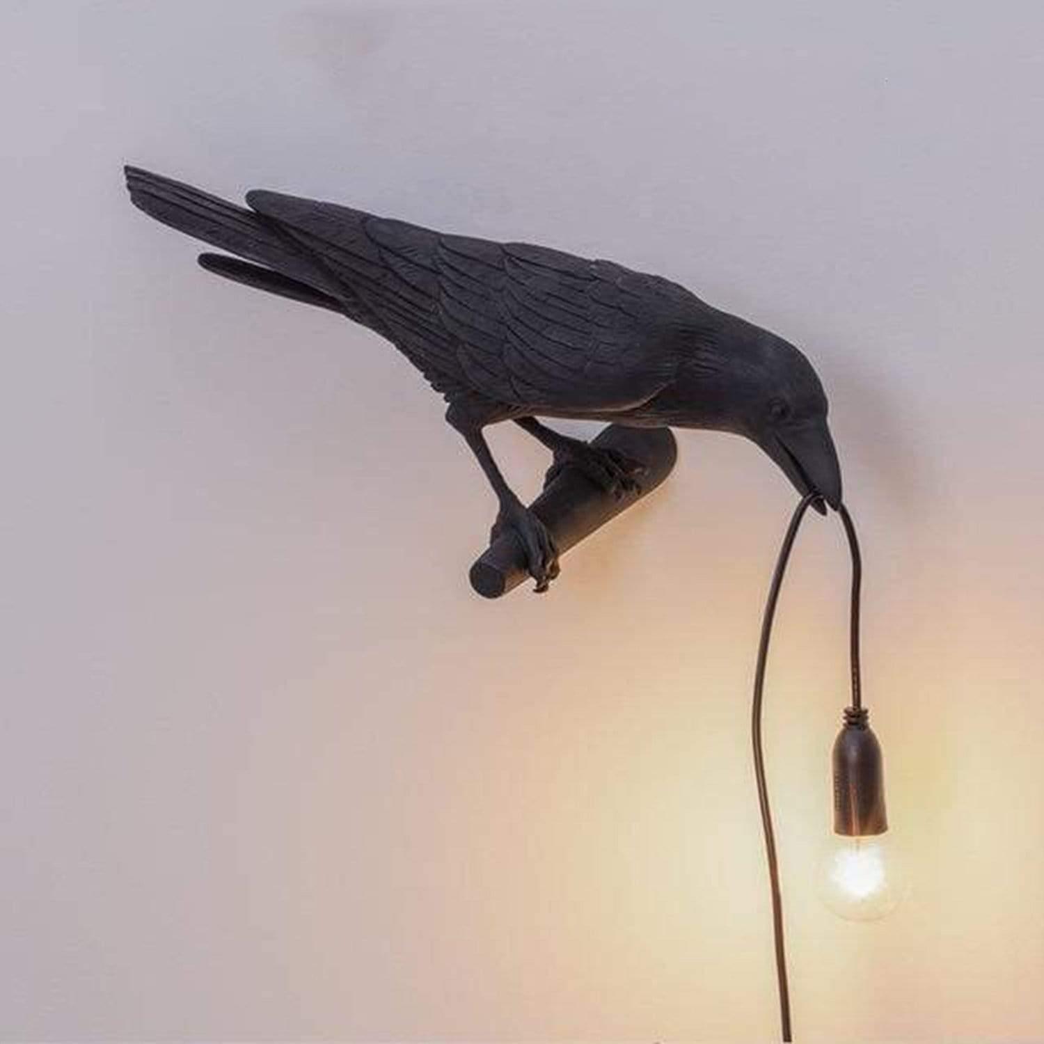 Raven Bird Lamp