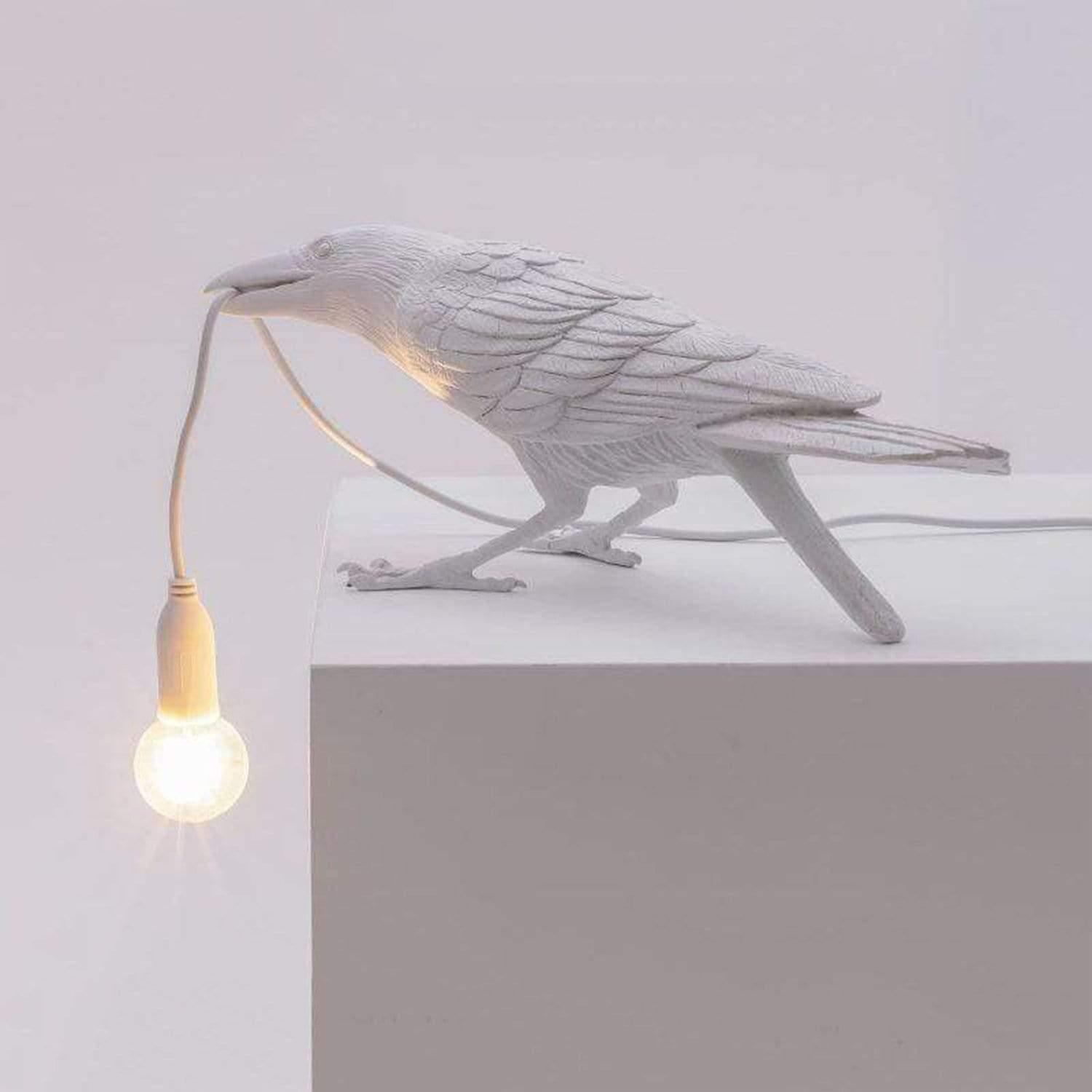 Raven Bird Lamp