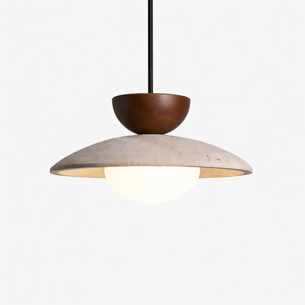 Pendant Lamp With Round Shade