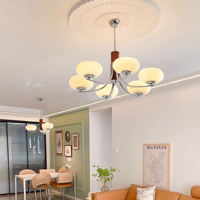 3/5 Head Bauhaus Chandelier